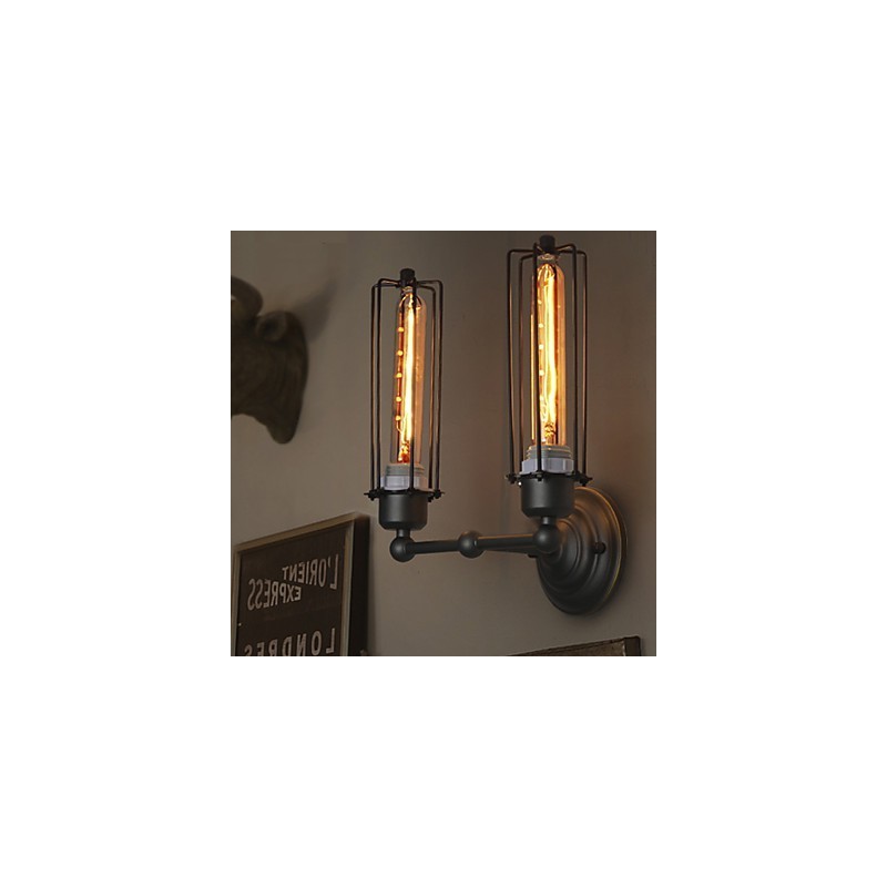 Loft American Country Retro Iron Lampă de perete Art Industry Lights