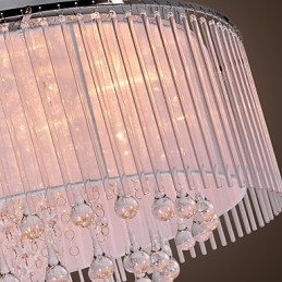 Montaj încastrat din cristal galvanizat modern și contemporan