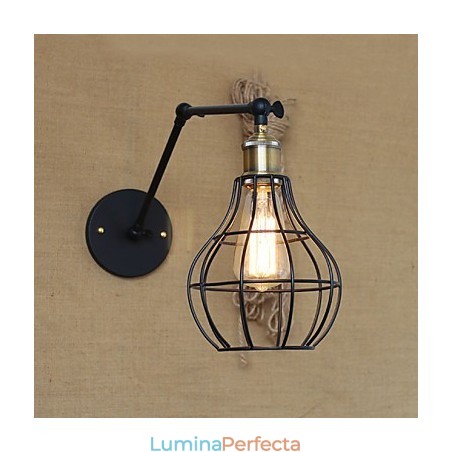 Aplice de perete Leagăn de lumini Aplici de lectură în stil Mini rustic Lodge Metal Aplice de perete Leagăn de lumini Aplici de lectură în stil Mini rustic Lodge Metal