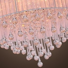 Montaj încastrat din cristal galvanizat modern și contemporan