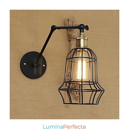 Aplice de perete Leagăn de lumini Aplici de lectură în stil Mini rustic Lodge Metal Aplice de perete Leagăn de lumini Aplici de lectură în stil Mini rustic Lodge Metal