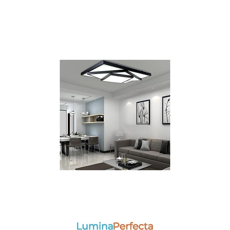 Plafoniera pătrată, modernă și contemporană