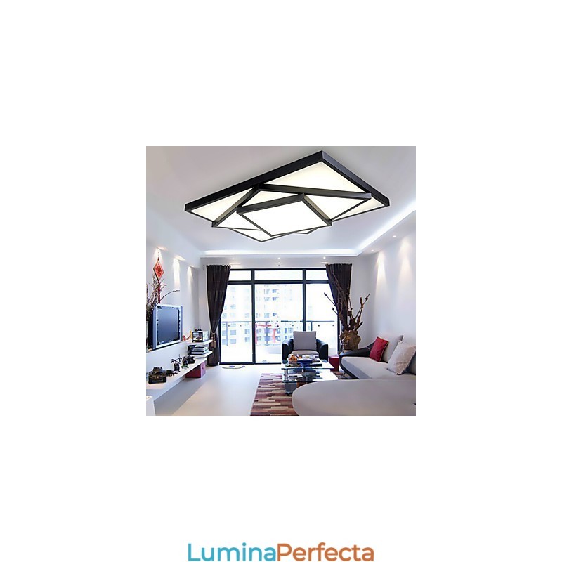 Plafoniera pătrată, modernă și contemporană