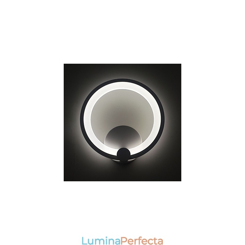 Applique de perete Modern Dia. 27CM Inel Contemporan Metal Acrilic 90 240V