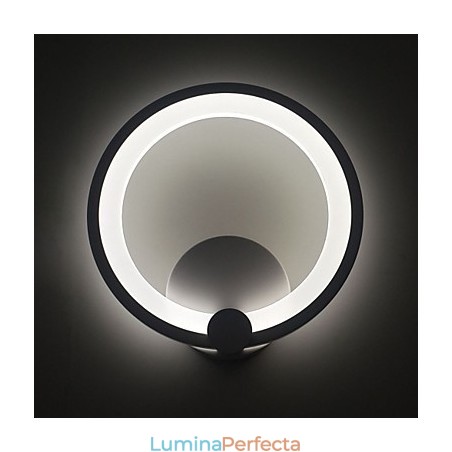 Applique de perete Modern Dia. 27CM Inel Contemporan Metal Acrilic 90 240V