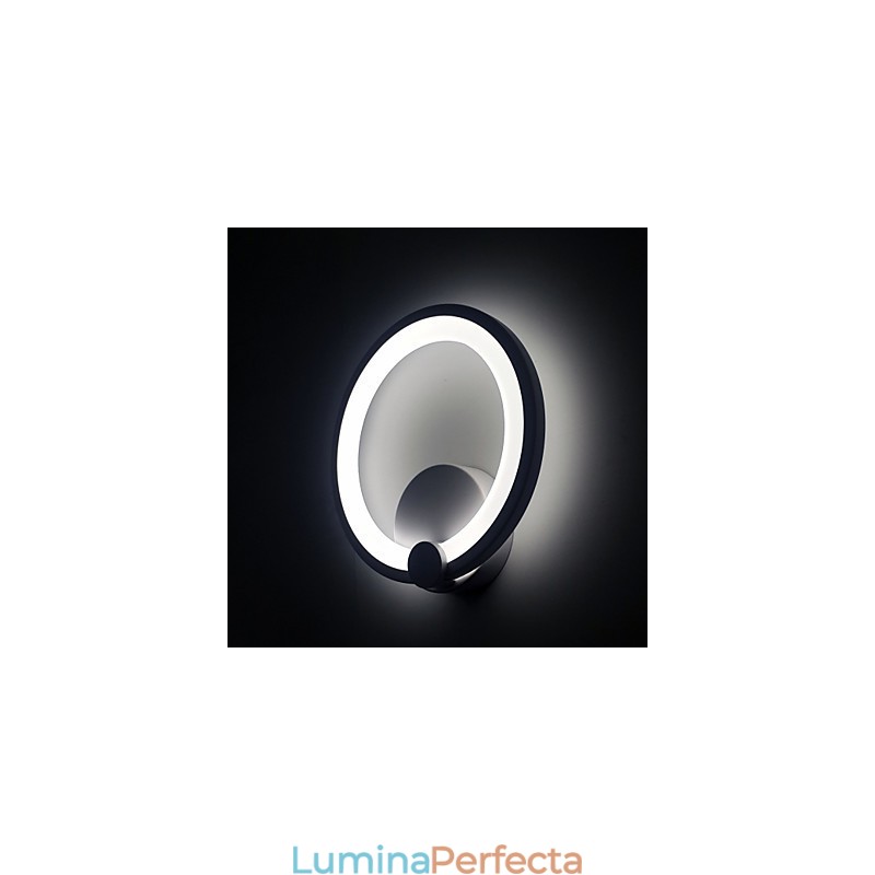 Applique de perete Modern Dia. 27CM Inel Contemporan Metal Acrilic 90 240V