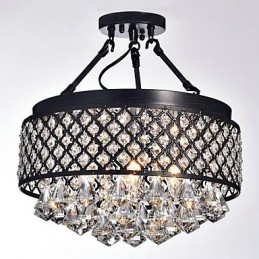 Montaj din metal cu pictură clasică tradițională cu cristal