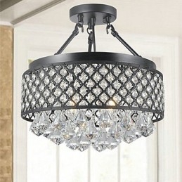 Montaj din metal cu pictură clasică tradițională cu cristal