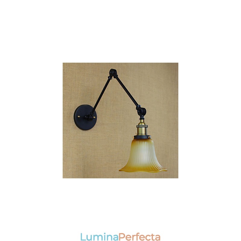Aplice de perete Iluminat pentru baie Aplice exterioare de perete Aplice de lectură Rustic Lodge Metal