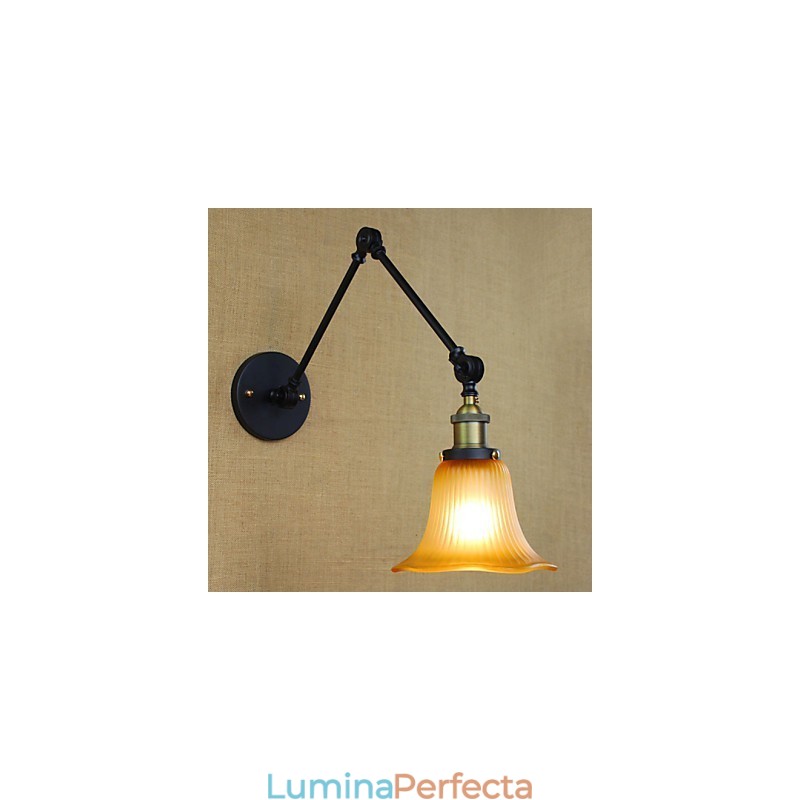Aplice de perete Iluminat pentru baie Aplice exterioare de perete Aplice de lectură Rustic Lodge Metal