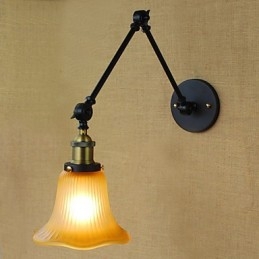 Aplice de perete Iluminat pentru baie Aplice exterioare de perete Aplice de lectură Rustic Lodge Metal