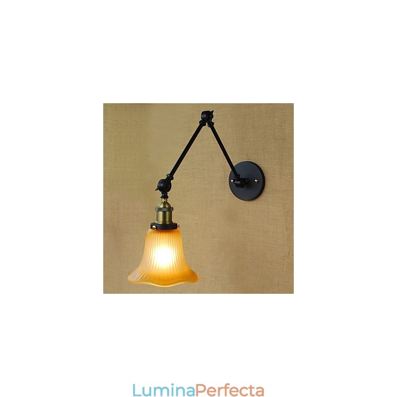 Aplice de perete Iluminat pentru baie Aplice exterioare de perete Aplice de lectură Rustic Lodge Metal