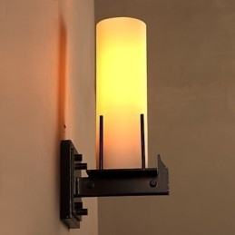 Lampă de perete cu sfeșnic, contractat și contemporan, cu personalitate retro