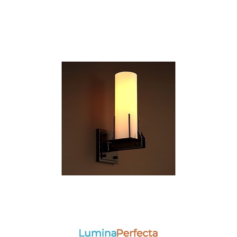 Lampă de perete cu sfeșnic, contractat și contemporan, cu personalitate retro