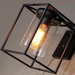 American Country Personality Loft Nordic Contracted Style Raindrop Bubble Glass Glass Lamp