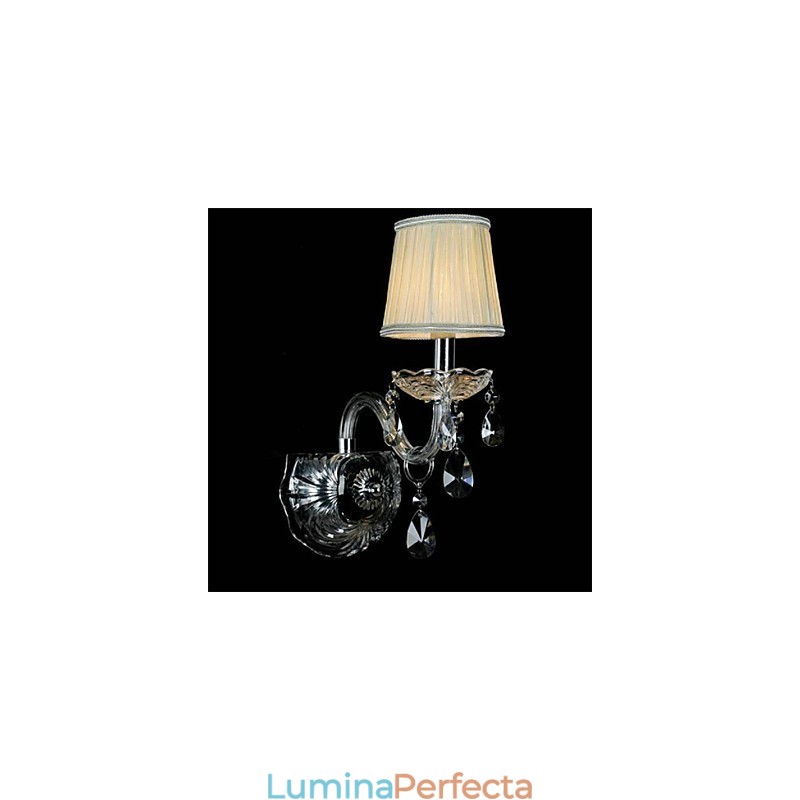 Applique de perete în stil mini de cristal Lumânări Applique Sticla modernă contemporană