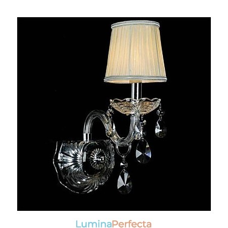 Applique de perete în stil mini de cristal Lumânări Applique Sticla modernă contemporană Applique de perete în stil mini de cristal Lumânări Applique Sticla modernă contemporană