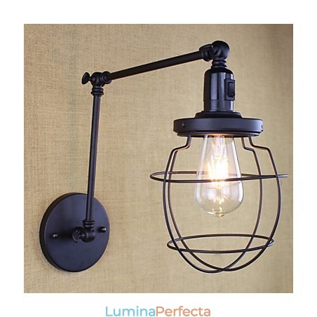Stil Pat Hotel Eestaurant Proiect Brat Fier Dublu Retro Vintage Curea Neagra Comutator Lampa De Perete Stil Pat Hotel Eestaurant Proiect Brat Fier Dublu Retro Vintage Curea Neagra Comutator Lampa De Perete