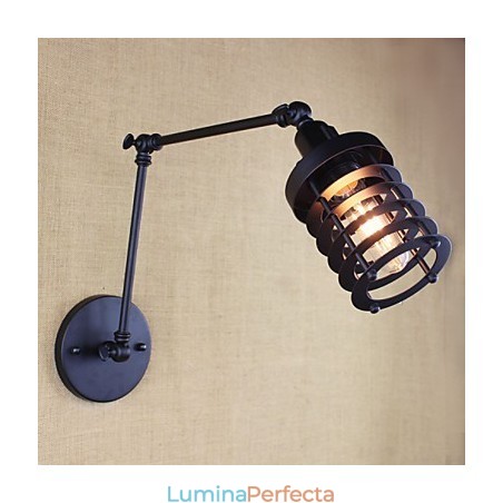 Stil Pat Hotel Eestaurant Proiect Brat Fier Dublu Retro Vintage Curea Neagra Comutator Lampa Perete Stil Pat Hotel Eestaurant Proiect Brat Fier Dublu Retro Vintage Curea Neagra Comutator Lampa Perete