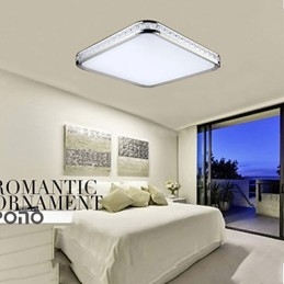 Flush Mounte Light Lux Modern Acrilic cu lumină reglabilă Auriu sau Argintiu Pot alege