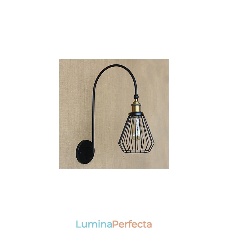 Stil nordic mediteranean Modă retro Creativă Lampă decorativă de perete cu un singur cap