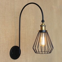 Stil nordic mediteranean Modă retro Creativă Lampă decorativă de perete cu un singur cap
