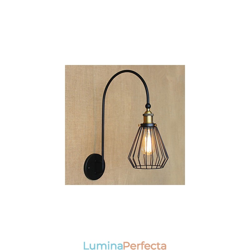 Stil nordic mediteranean Modă retro Creativă Lampă decorativă de perete cu un singur cap