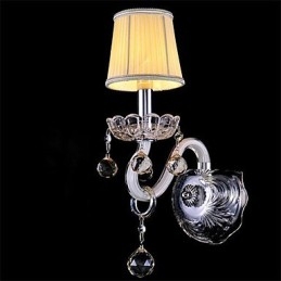 Applique de perete în stil mini de cristal Lumânări Applique Sticla modernă contemporană