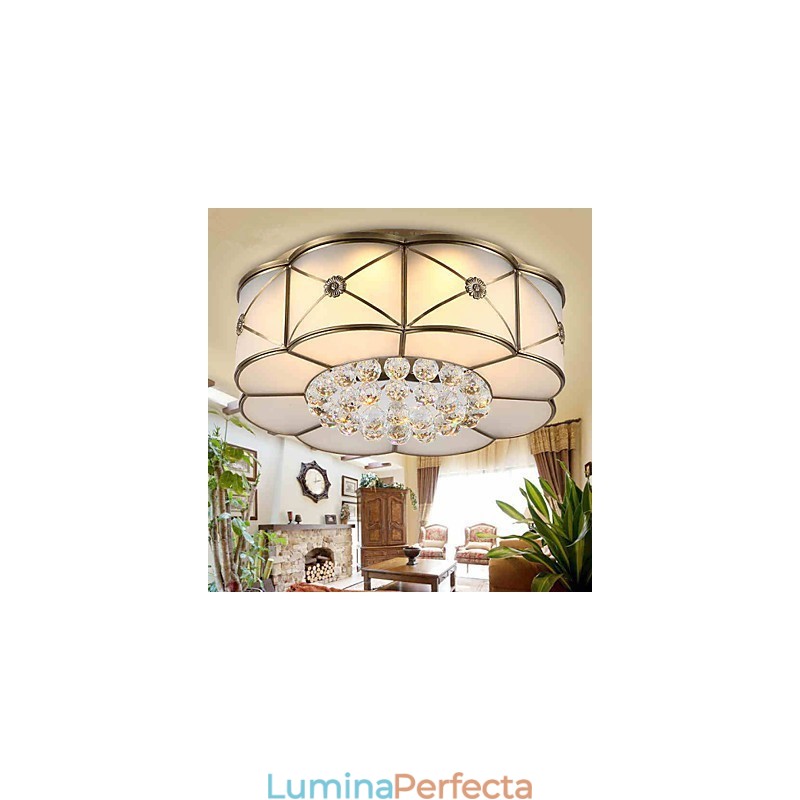 Tradițional Clasic Rustic Lodge alamă metal montaj încastrat