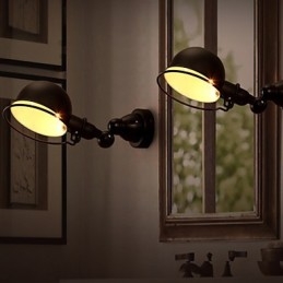 Lampă de perete pentru coridor retro cu personalitate pliabilă The Creative Industries