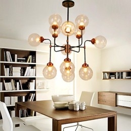 Magic Beans Droplight Creative Of Individual Character Lampă Fier forjat Industria Wind