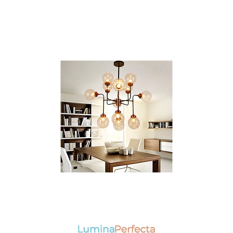Magic Beans Droplight Creative Of Individual Character Lampă Fier forjat Industria Wind