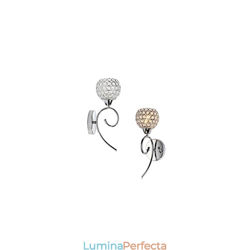 Aplice Aplice Lectură Cristal Mini Stil Modern Contemporan Metal