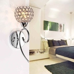 Aplice Aplice Lectură Cristal Mini Stil Modern Contemporan Metal