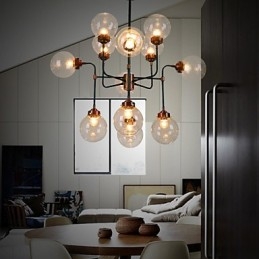 Magic Beans Droplight Creative Of Individual Character Lampă Fier forjat Industria Wind