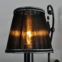 Applique Cristal Tradițional Clasic Metal Negru