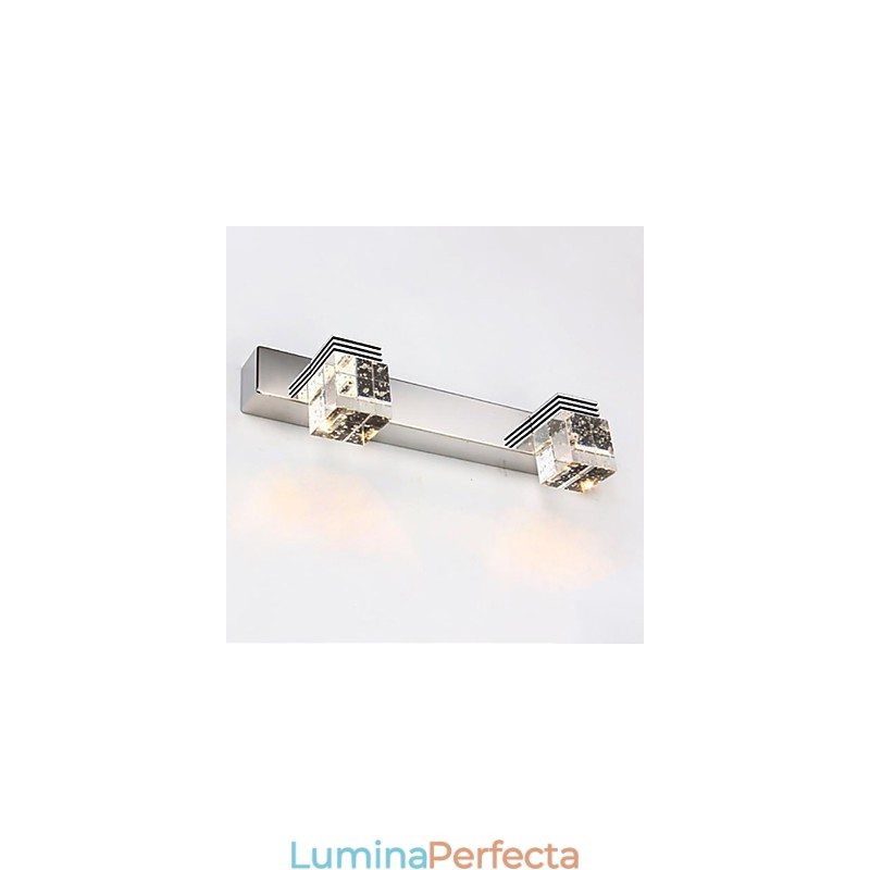 Aplice de perete Iluminat pentru baie Spalatoare de perete Cristal Mini stil Modern Contemporan Metal