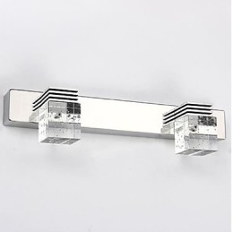 Aplice de perete Iluminat pentru baie Spalatoare de perete Cristal Mini stil Modern Contemporan Metal