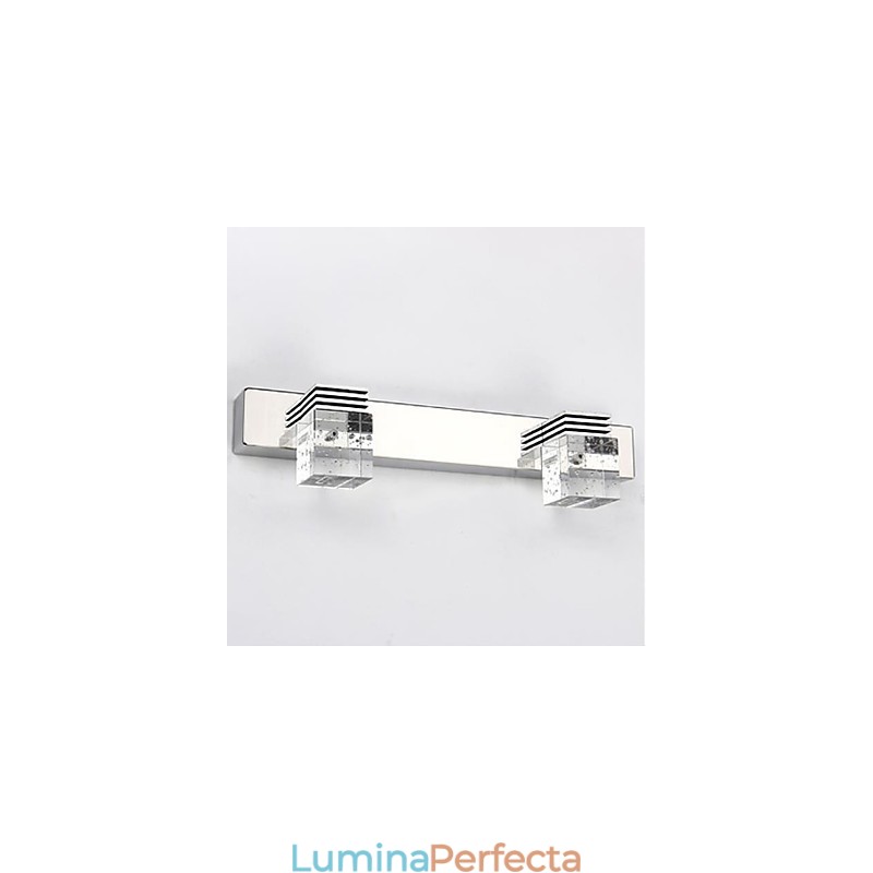 Aplice de perete Iluminat pentru baie Spalatoare de perete Cristal Mini stil Modern Contemporan Metal