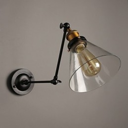 Creative Rural Loft Retro Titan Secțiune Lampă de perete dublă