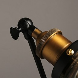 Creative Rural Loft Retro Titan Secțiune Lampă de perete dublă