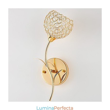 Lampă de perete modernă minimalistă din cristal Lampă de perete modernă minimalistă din cristal