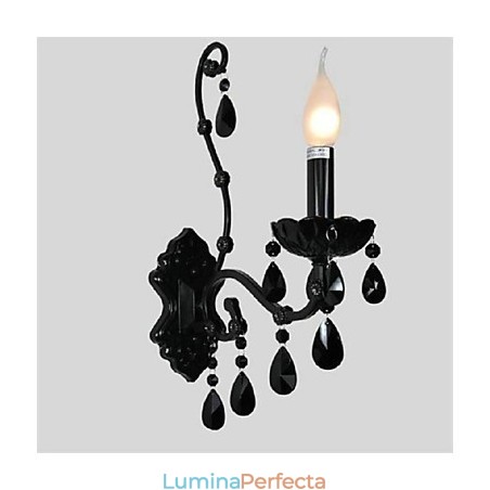 Applique de perete în stil mini de cristal Lumânare Aplice Modern Contemporan Metal Applique de perete în stil mini de cristal Lumânare Aplice Modern Contemporan Metal