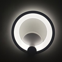 Aplice Modern Ring Contemporan Metal Acrilic 90 240V
