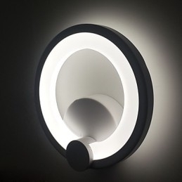 Aplice Modern Ring Contemporan Metal Acrilic 90 240V