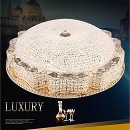 Lumină modernă, de lux, montată pe tavan, Absorb Dom Light Diametru 50CM