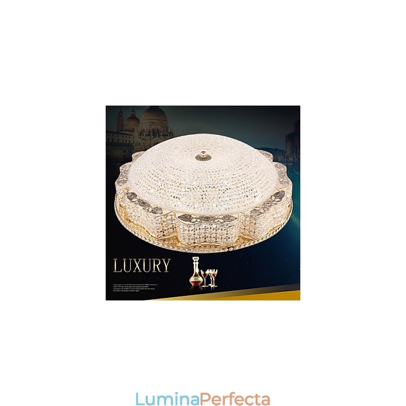 Lumină modernă, de lux, montată pe tavan, Absorb Dom Light Diametru 50CM