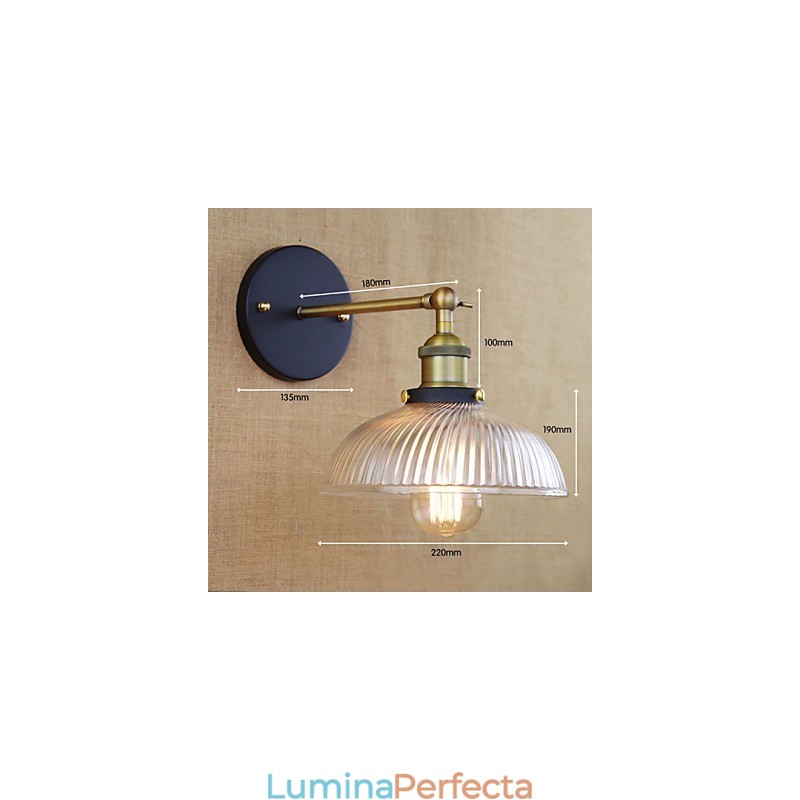 Țară americană Retro Personalitate Creativă Aplică decorativă populară din sticlă