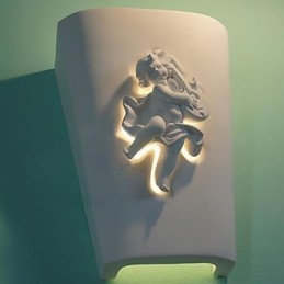 Creativ Rurală Creativă Aplică Mediteraneeană Lampă de perete Cupidon în stil european