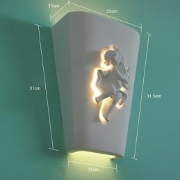 Creativ Rurală Creativă Aplică Mediteraneeană Lampă de perete Cupidon în stil european